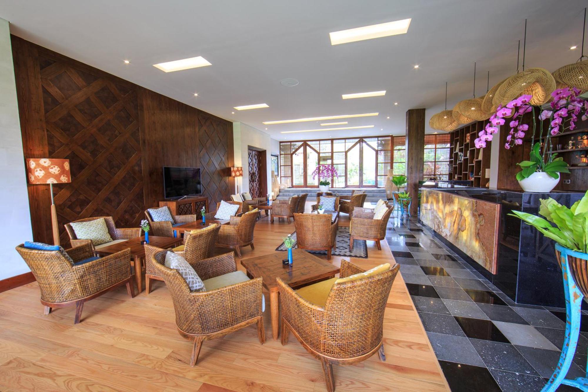 เตจาปรานา บิสมา - ผ่านการรับรอง Chse Hotel อูบุด ภายนอก รูปภาพ The lounge at the airport